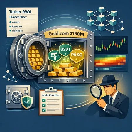 Why Tether's $150M Bet on Gold Could Fast-Track Tokenized RWA and Reshape Stablecoins – cover image