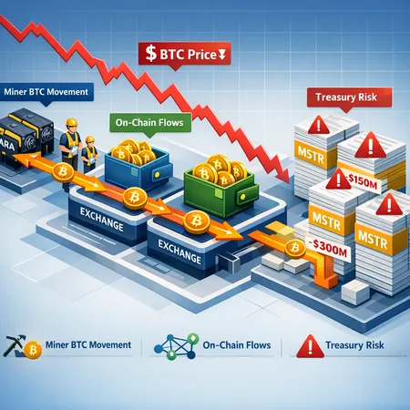 When Miners and Treasuries Move BTC: Reading On-Chain Signals and Managing Drawdown Risk – cover image