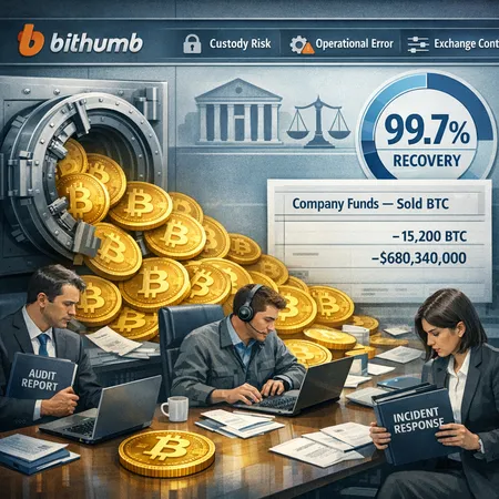 Inside the Bithumb 620,000 BTC Mistake: How the Exchange Recovered Funds and What It Means for Custody Risk – cover image