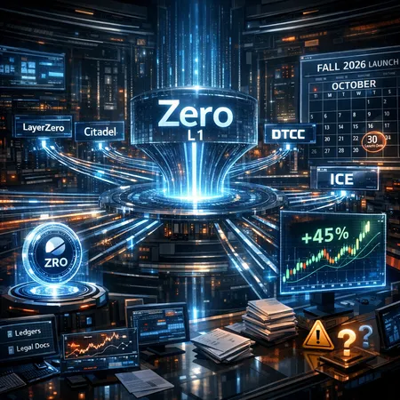 LayerZero's 'Zero' Blockchain: Institutional Partnerships, L1 Scalability Claims, and Market Reaction – cover image