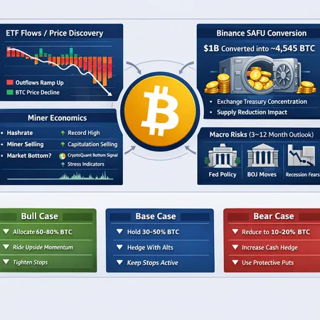 Is Bitcoin Near a Cycle Bottom? ETF Flows, SAFU Conversion, Miner Stress and Macro Risks – cover image