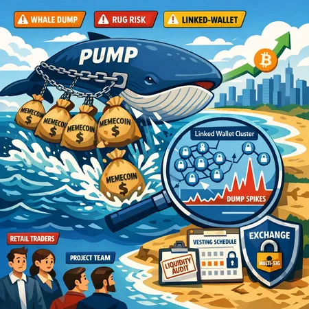 Tokenomics, Linked-Wallets and Whale Risk: Lessons from the Pump.fun (PUMP) Dump – cover image
