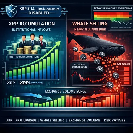 XRP’s Crossroads: Accumulation Signals, Whale Selling and What XRPL 3.1.1 Means for Traders – cover image
