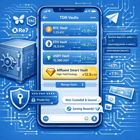 Telegram TON Vaults: On‑Chain Yield for BTC, ETH & USDT — Product Analysis – cover image