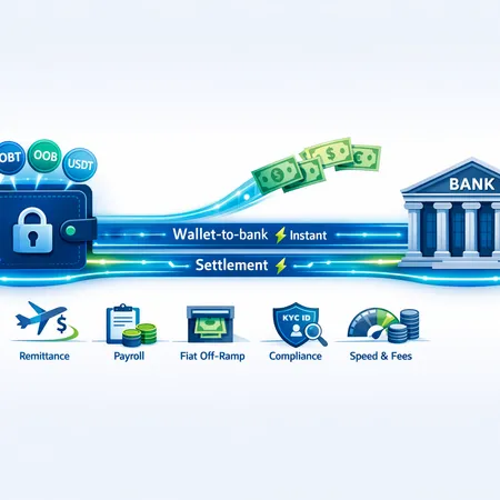 How Oobit's Wallet-to-Bank Stablecoin Settlement Could Break the Banking Wall – cover image