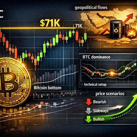 Is Bitcoin Carving a Cyclical Bottom in March 2026? $71k, Geopolitics and BTC Dominance Explained – cover image