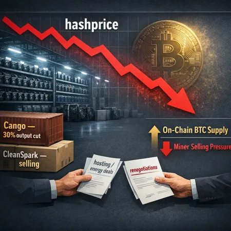 Mining Stress Test: Hashprice Slump, Cango’s 30% Cut and the End of Miner HODL? – cover image
