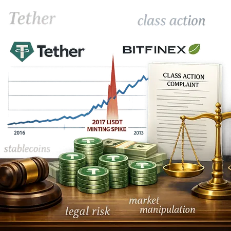 Tether–Bitfinex Class Action: What It Means for Stablecoin Trust and Market Structure – cover image