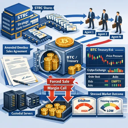 STRC Explained: How Strategy’s Record Equity Issuance and Omnibus Sales Change Bitcoin Treasury Risk – cover image