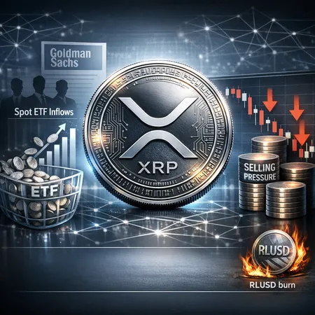 XRP’s Disconnect: Why Big Spot‑ETF Flows and Goldman Stakes Haven’t Moved the Price – cover image