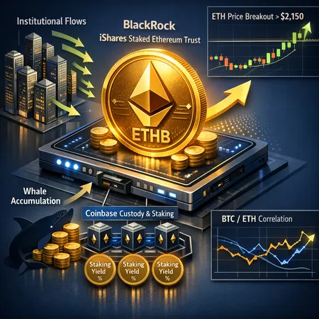 How BlackRock’s ETHB Could Rewire ETH Price Dynamics vs Bitcoin – cover image