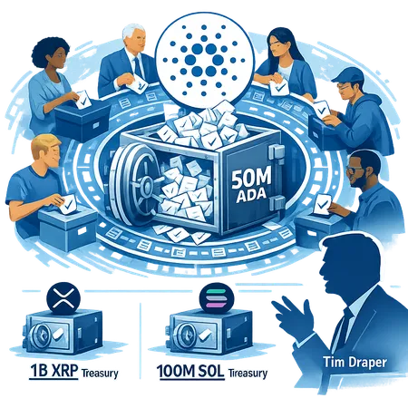 Cardano’s $50M Governance Moment: What the ADA Treasury Vote Really Means – cover image