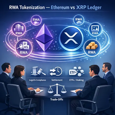 Why Ethereum and the XRP Ledger Are Leading Real-World Asset Tokenization for Institutions – cover image