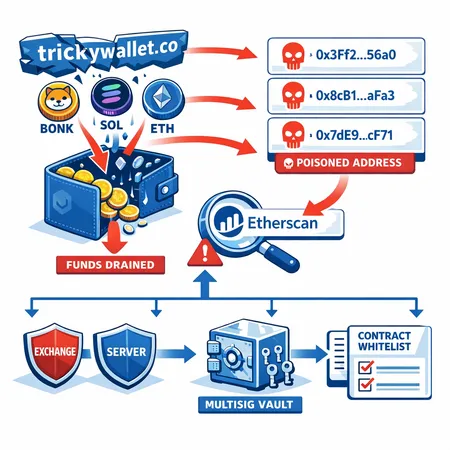 Domain Hacks and Address-Poisoning: Stopping Wallet Drains on ETH and SOL – cover image