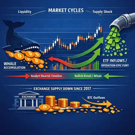 Why Bitcoin May Be Consolidating Into a Macro-Driven Bull Phase: On-Chain, ETFs & Supply Dynamics – cover image