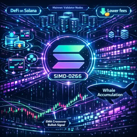 Solana SIMD-0266: Lower Fees, Whale Accumulation, and the DeFi Pivot – cover image