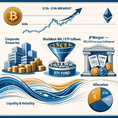 Why March 2026’s Bitcoin Rally Is Structurally Different: ETFs, Treasuries, Banks – cover image