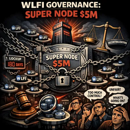 WLFI's $5M "Super Node": How Access-for-Capital Reshapes Governance and Decentralization – cover image