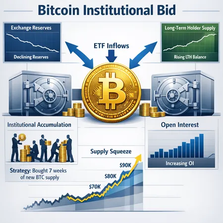 March 2026: How ETF Inflows and Large-Scale Accumulation Are Tightening Bitcoin Supply – cover image