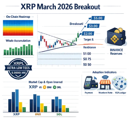 XRP’s March 2026 Breakout: On‑Chain Drivers, Whale Accumulation and What Comes Next – cover image