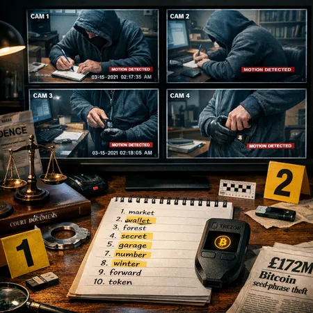 Inside the £172M Home-Camera Seed-Phrase Theft: How High-Net-Worth Crypto Keys Are Compromised and Reclaimed – cover image