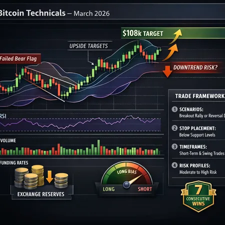 Reconciling Mixed Bitcoin Signals: A Practical Trade Framework for Mid‑March 2026 – cover image