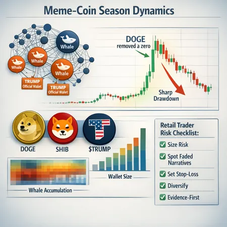 Meme-Coin Season: Whale Accumulation, Short-Lived Rallies, and a Retail Risk Checklist – cover image