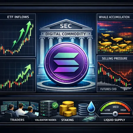 Solana’s Regulatory Turn: SEC Commodity Ruling, Whale Accumulation & Futures CVD – cover image