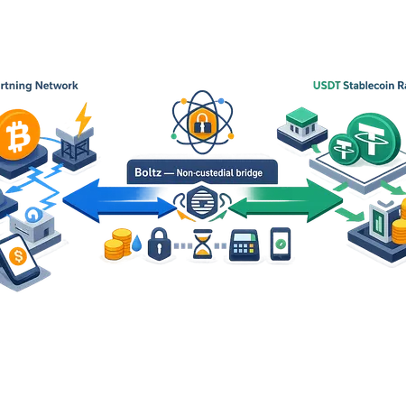 Boltz’s Non‑Custodial USDT Swaps: Bridging Lightning and Stablecoins for Instant BTC Liquidity – cover image