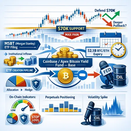 How Institutional Tokenized Products and ETF Filings Are Rewriting Bitcoin’s $70K Price Mechanics – cover image