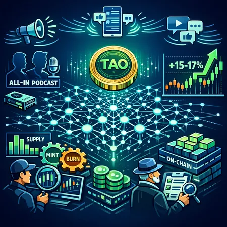 When AI Endorsements Move Markets: The Bittensor (TAO) Rally Explained – cover image