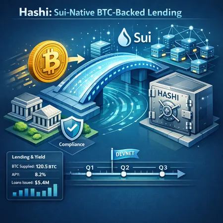 Hashi and Native Bitcoin on Sui: How BTC‑backed Primitives Could Reshape Institutional DeFi – cover image