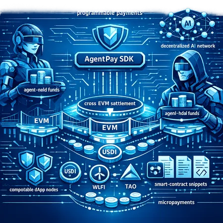 Programmable Payment Rails for Autonomous AI Agents: AgentPay SDK and USD1 Across EVM – cover image