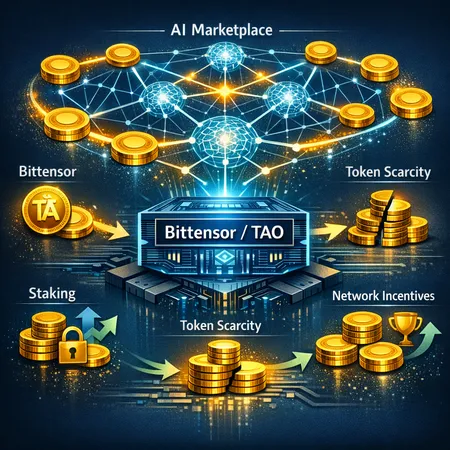 Bittensor (TAO) Explained: AI-Native Marketplaces, Bitcoin-Style Scarcity, and How to Evaluate Entry – cover image