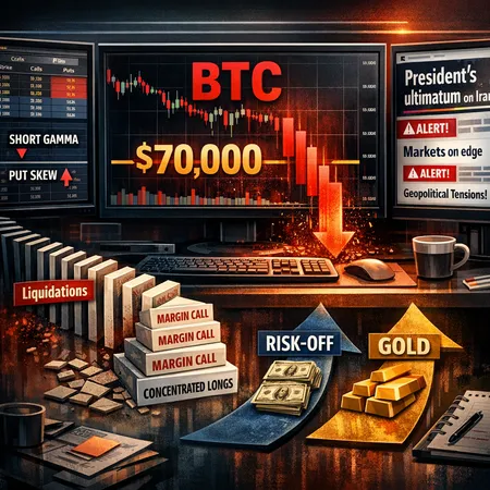 Why Bitcoin Dropped Below $70K: How a 48‑Hour Geopolitical Ultimatum Transmitted Into Crypto Markets – cover image
