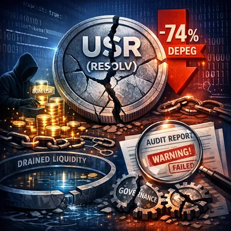 Resolv Labs USR Exploit: A Post‑Mortem on the 80M Minting, 74% Depeg, and What DeFi Must Fix – cover image