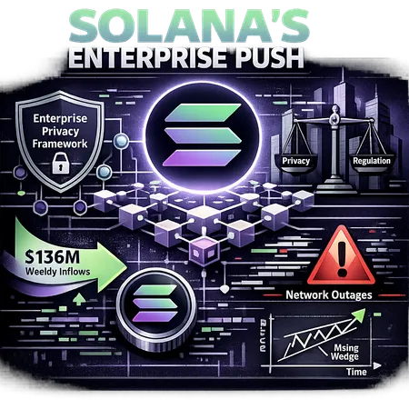 Can Solana’s Enterprise Privacy Framework and $136M Inflows Convince Institutions? – cover image
