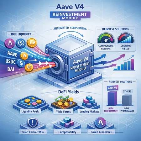 Aave V4 Reinvestment Module: What It Means for DeFi Lenders and Idle Liquidity – cover image