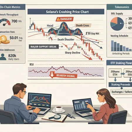 Solana’s Pricing Disconnect: Why SOL’s On‑Chain Strength and ETF Staking Aren’t Stopping the Slide – cover image