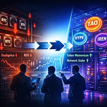 From Hashrate to AI Cloud: How Miners’ Pivot and AI Tokens Are Rewriting Capital Allocation – cover image