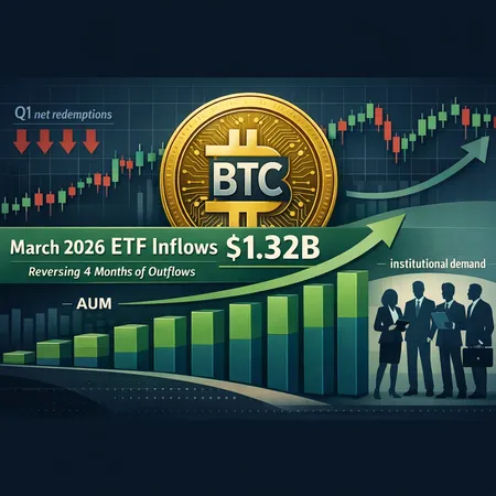 Why March 2026’s $1.32B Return to Bitcoin ETF Inflows Matters for Q2 Allocations – cover image