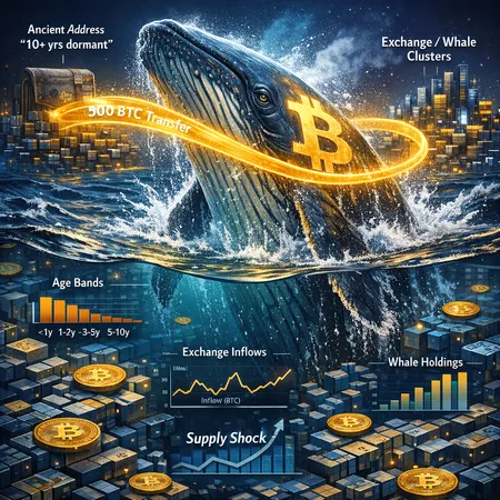 When Dormant Whales Wake: The 500 BTC Transfer and What It Signals for Traders – cover image