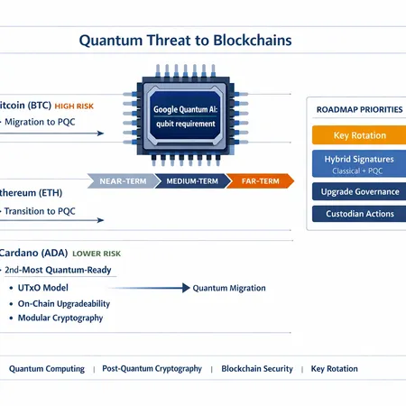 Quantum Risk for Blockchains: Timeline, Why Cardano Scores Well, and a Practical Roadmap – cover image