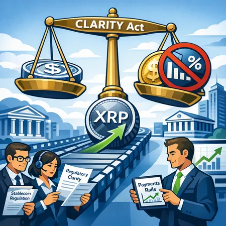 How the CLARITY Act's Stablecoin Rules Could Accelerate XRP Adoption – cover image