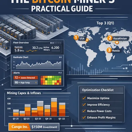 Optimizing Bitcoin Mining Ops: Luxor Commander, Hashrate Geography & Mining Capex Playbook – cover image