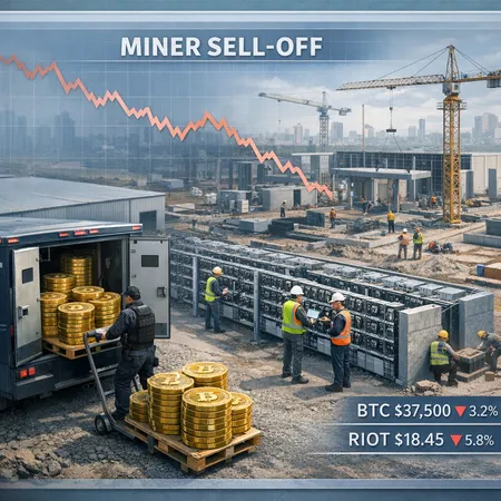 Why Riot Platforms Sold 3,778 BTC in Q1 2026 — Miner Sell‑Off, Capital Needs, and Market Impact – cover image