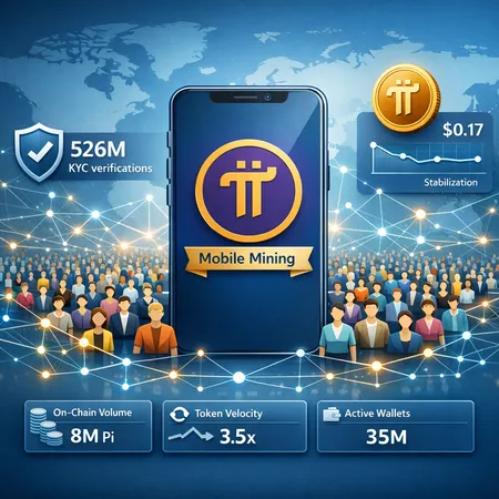 Pi Network's 526M KYC and PI Token Stabilization: A Mobile-First Stress Test for Mass Adoption – cover image