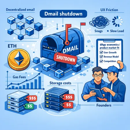 The Economics of Decentralized Communication: Lessons from the Dmail Shutdown – cover image