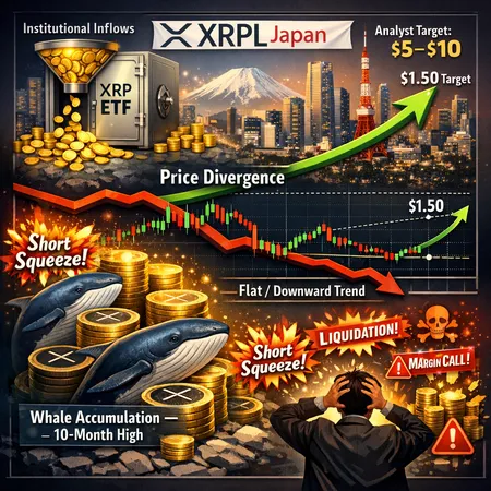 XRP's Split Personality: Institutional ETF Flows vs. Spot Price — Can Whales and XRPL Japan Trigger a Real Breakout? – cover image