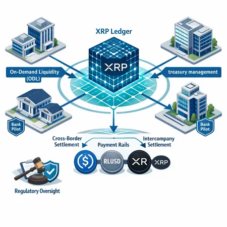 Ripple/XRP as an Institutional Payments Play: Banks, Stablecoins, and Treasury Roadmap – cover image